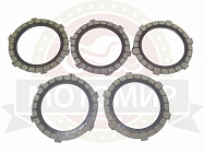 Диск сцепления Минск, Восход ферридо (в блистере ) (компл. 5шт) (ИМПОРТ)