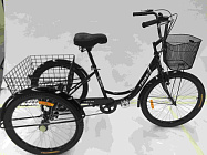 Велосипед 24" 3-х колесный грузовой DELTA TRIKE (+корзина) (см. ЗИП) Велосипед 24" 3-х колесный грузовой DELTA TRIKE (+корзина) (см. ЗИП)