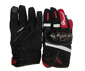 Перчатки PRO-BIKER MCS-57 (чёрно-красные), р-р L