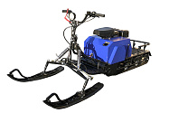 Мотобуксировщик с лыжным модулем 15 л.с., С РЕВЕРСОМ ЛИДЕР-3H-3Т-15АП, ГИДРАВЛИКА, РЫЧАЖ., ПОДОГРЕВ.