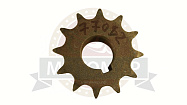 Звезда 12 зуб. (520) цепи, 15.875шаг, на вал d25мм, h28мм, шпонка 8мм, мотобуксировщик