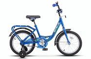 Велосипед 16" STELS FLYTE (рама 9.5", 1ск, зад.ножн. торм.,перед.руч.торм.,звонок,доп.колеса)