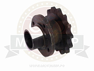 Звезда 14 зуб. (530) цепи, ведущая, в сб. со ступицей Мухтар Т150, Т125 L -60 mm