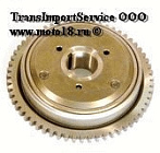 Муфта обгонная эл. стартера 139FMB,147FMH,152FMH; DELTA,ALPHA,TTR125 (со звездой и маховиком)