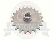 Звезда 21 зуб. Муравей задняя (под ИЖ) (ИМПОРТ)