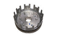 Барабан сцепления CB250 см3 Zongshen ZS 172FMM-5 голый (8 паз+8 полупаз) 6 болт 6 диск. (100081728)