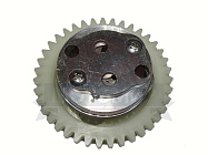 Насос масляный CB250 см3 Zongshen ZS 170MM-2 в сборе с шестерней (100100079)