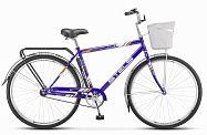 Велосипед 28" STELS Navigator-300 Gent  + КОРЗИНА (рама ст. 20", дорожный, 1ск, торм.ножной, арт.15)