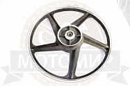 Обод 18" задний литой,  барабан. тормоз 1,6-18  SIGMA SPORT/SIGMA черный колодки 130 мм