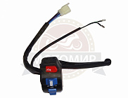 Переключатель скутер SLASH, QT-4,-18 левый (барабанный тормаз)