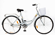 Велосипед 28" LINK (+ КОРЗИНА) HC2804, низкая рама, дорожный