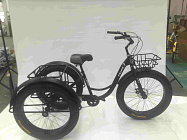 Велосипед 26"х4,0" 3-х колесный грузовой ФЭТБАЙК DELTA FAT TRIKE (из 2х коробок ) (см. ЗИП)