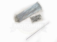 Спицы велосипедные с ниппелем 223мм, под 24 обод" (компл. 144шт)