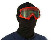 Очки мотокросс/спорт COBRA 16 красные с ПЛЕНКОЙ