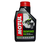 Масло MOTUL Snowpower 2Т,  API TC, JASO FD - 033MOT068 синтетика для снегоходов  (1литр)105887