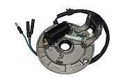 Зажигание 1P60 FMJ (на круглом основании) YX125-160 (1 катушка) (НАБОР) Зажигание 1P60 FMJ (на круглом основании) YX125-160 (1 катушка) (НАБОР)