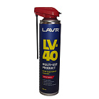 Смазка многоцелевая аэрозоль LAVR LV-40  520мл. (Ln1453)