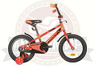 Велосипед 16'' NOVATRACK EXTREME (1ск,рама сталь,дисковые мех.торм.) красный