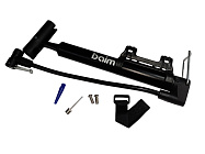 Насос BM-2729 (BOMB) вело с адаптером Presta и Schrader, маск.давление 120 psi/8 bar