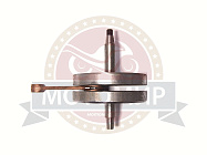 Коленвал Минск стар.обр. 12В(1 короткая шейка, гладкие 204 подш.)  1013418400005  (CN)