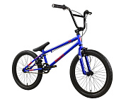 Велосипед 20" Stark'25 Madness BMX 1 (рама ст.,клещ. торм.) ярко-синий/красный/черный