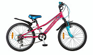 Велосипед 20'' NOVATRACK VALIANT (защита цепи, торм.ножной,корот. крылья, нет багаж.