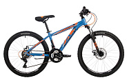 Велосипед 24'' NOVATRACK EXTREME (рама ал.13", 21ск, TY300/TS38/TZ500, диск.тормоз) синий
