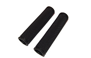 Грипсы для велосипеда 125мм, резина, черные (d-22.2)