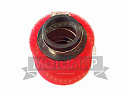 Фильтр воздушный нулевого сопротивления  d=45 мм ЦИЛИНДР поролон (НАБОР)