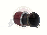 Фильтр воздушный нулевого сопротивления  d=42 мм  угол 45 гр. КОРПУС НЕОН 6 красный,сетка, к К65,К68