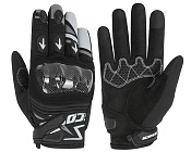 Перчатки SCOYCO (оригинал) MC-137, черно-серые, р-р  L