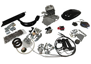 Двигатель веломотор SUPER 80-3 (КОМПЛЕКТ для установки)