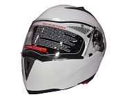 Шлем модуляр COBRA JK105, белый(3), с очками, размеры L