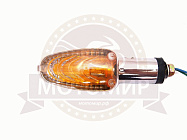 Боковой фонарь (BF-24) "Свеча" хром (пласт) (1001) (компл. 4 шт)