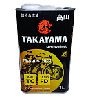 Масло TAKAYAMA MOTOTEC 1000,  2T 10W40  API TC JASO FD п/синт, 1 литр  605570