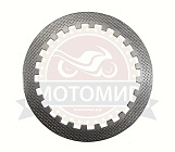 Диск сцепления 167 FMM металл. (компл. 6шт) (НАБОР)