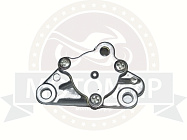 Насос масляный 1P54 125 см3  ATV BRAVO в сборе (1051000-006-0000+1050004-006-0000) (НАБОР)