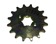 Звезда 16 зуб. (520) (d21-25; 2x37) цепи ведущая ATV Jaeger 2 (611799)