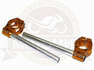 Руль FALCON SPEEDFIRE, левый/правый с хомутом (клипон)48мм (RF2B303)+(RF2B304) Руль FALCON SPEEDFIRE, левый/правый с хомутом (клипон)48мм (RF2B303)+(RF2B304)