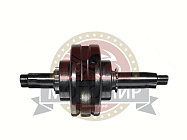 Коленвал TTR125, ALPHA, 152 FMI,153FMI (h55.5, L=102mm, палец13mm) (НАБОР)