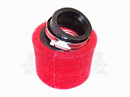 Фильтр воздушный нулевого сопротивления поролон, ЦИЛИНДР (d=45 мм), (под углом 45гр,) PVK 28/30