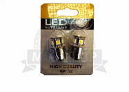 Лампа светодиодная (LED) 12V  T15  (ВА15S)  5SMD G18 1156  1-конт, белая