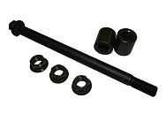 Ось переднего колеса (М14*1.5мм*217мм) в сборе с гайкой COBRA SRM (70050126+70060179+72020166)