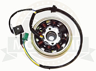 Зажигание 4х т GY6-50 (125 куб.), QT-4 в сборе с маховиком SLASH