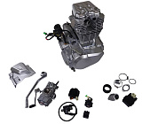 Двигатель 4т. 250 см3 172FMМ-6  ZONGSHEN CB250-RL (4 клап.) 5МКПП, эл.+кик старт, баланс.вал