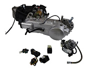 Двигатель скутер 4х такт. GY6-150 157QMJ 150 см3 19 шл.