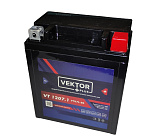 Аккумулятор 12В  7 А/ч, кислотный AGM (VEKTOR VT 1207.1), (113x70x132) обратная полярность