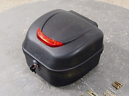 Кофр задний пластик JX Альфа, черный матовый