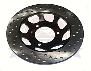 Диск тормозной передний (220х58х4) (отв: 3х67) скутер WIZARD LED (тарелка) (053)