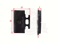 Колодки тормозные дисковые перед. KAYO СRF, Honda Lead SS